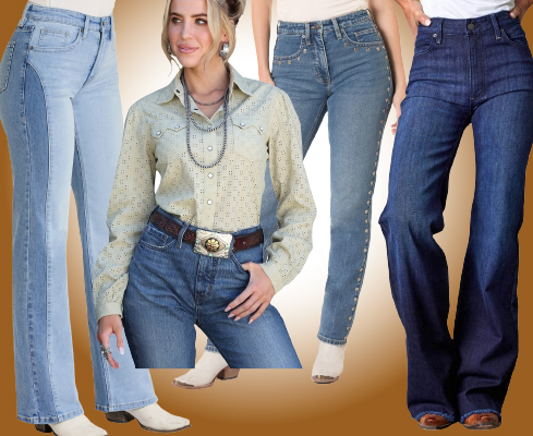 Best jeans and tops for riding horses